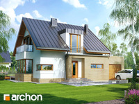 Projekt domu ARCHON+ Dům v kardamonu ver.2