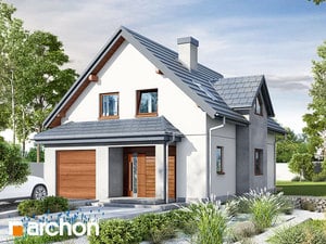 Projekt domu ARCHON+ Dům mezi fuchsiemi ver.2