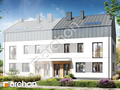 Projekt domu ARCHON+ Dům mezi maceškami 17 (R2B) ver.2