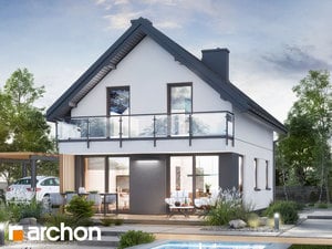 Projekt domu ARCHON+ Dům mezi koniklecemi 7