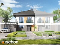 Projekt domu ARCHON+ Dům v tunbergii 5 (GS)