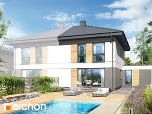 Projekt domu ARCHON+ Dům v tunbergii 5 (GS)