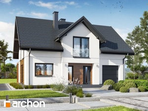 Projekt domu ARCHON+ Dům s tolicí dětelovou 12 (A)