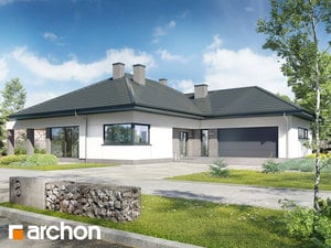 Projekt domu ARCHON+ Dům mezi sněženkami 8 (G2)