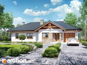 Projekt domu ARCHON+ Dům  v nerinách 6