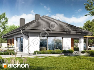 Projekt domu ARCHON+ Dům v šeříku 14