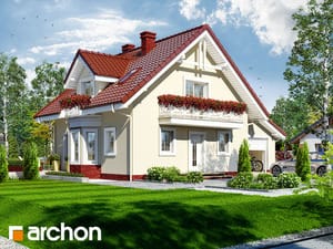Projekt domu ARCHON+ Dům mezi rododendrony 4