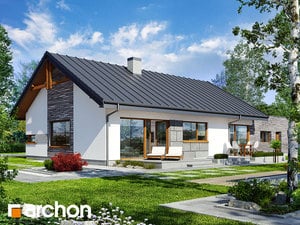 Projekt domu ARCHON+ Dům pod jeřabinou 8 (G2N)