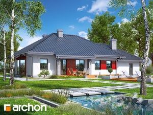 Projekt domu ARCHON+ Dům u gaurů (G2N)