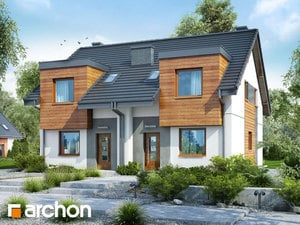 Projekt domu ARCHON+ Dům pod jinanem 10 (R2)