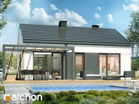 Projekt domu ARCHON+ Dům v kosatcích 4 (N)