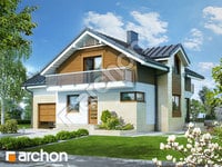 Projekt domu ARCHON+ Dům mezi meruňkami 3 ver.2