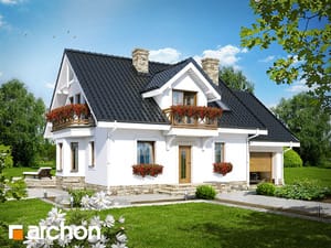 Projekt domu ARCHON+ Dům mezi rododendrony 6 (P)