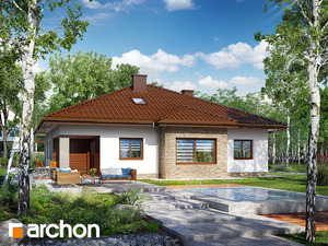Projekt domu ARCHON+ Dům v jonagoldech 2